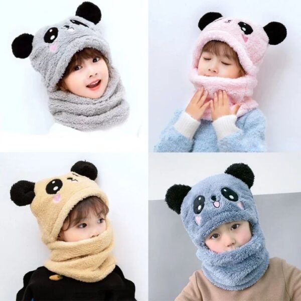 Kids Wool Cap Cartoon