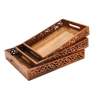 Wood Serving Trays For Tea